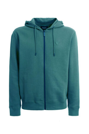 Guess Ανδρικό Φούτερ Ζακέτα με Κουκούλα U1YA03K9V31