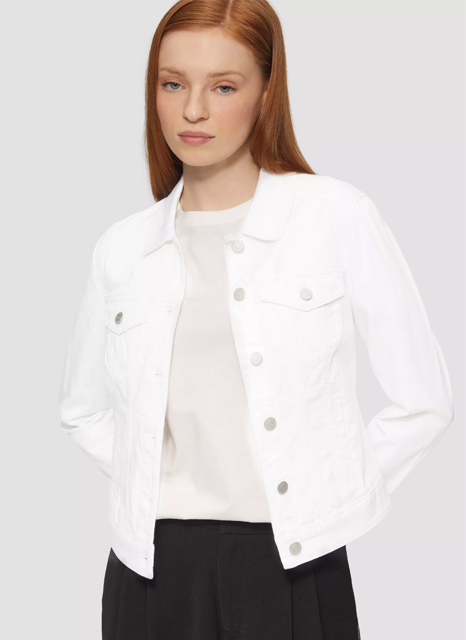 S OLIVER Jean Jacket 2143300 white