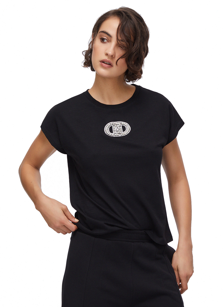 LIU JO T-shirt strass