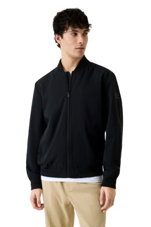 GUESS Mπουφάν ελαφρύ μαύρο