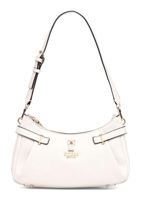 GUESS Τσάντα ώμου εκρού