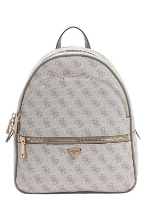 GUESS Backpack eco-leather taupe