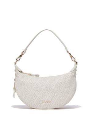 LIU JO Τσάντα ώμου / crossbody eco-leather εκρού