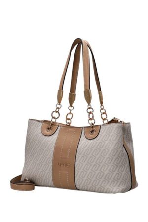 LIU JO Τσάντα ώμου/crossbody ecoleather μπεζ