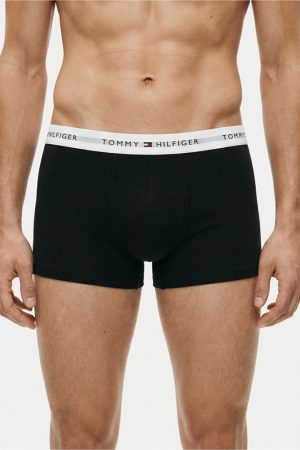Tommy Hilfiger Ανδρικά Μποξεράκια Μαύρο 3Pack