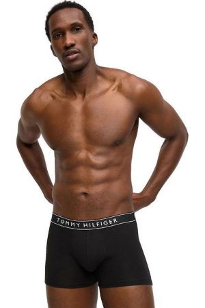Tommy Hilfiger Ανδρικά Μποξεράκια Μαύρο 3Pack