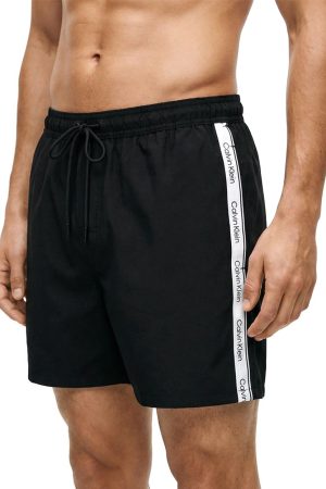 CALVIN KLEIN ανδρικό μαγιό μαύρο