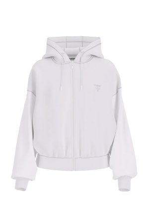 GUESS Ζακέτα φούτερ άσπρη