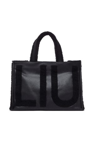LIU JO Τσάντα tote XL μαύρη